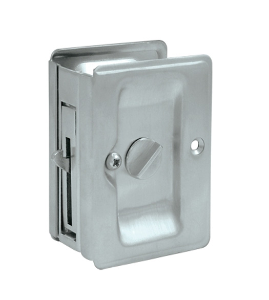 Solid Brass Pocket Door Privacy Lock