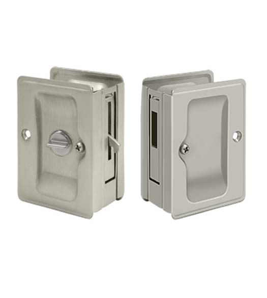 Sliding Door Privacy Lock for Double Door