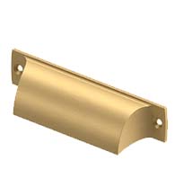 4 Inch Modern Rectangular Cup Pull, Deltana SHP40