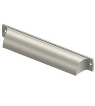 7 Inch Modern Rectangular Cup Pull, Deltana SHP70