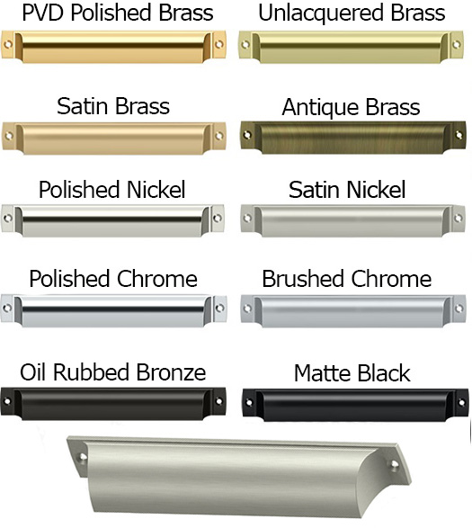7 Inch Rectangular Shell Pull