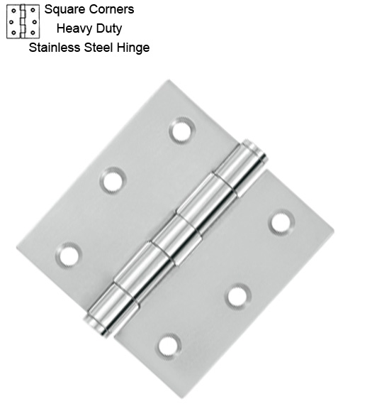 3 Inch Heavy Duty Stainless Steel Hinge
