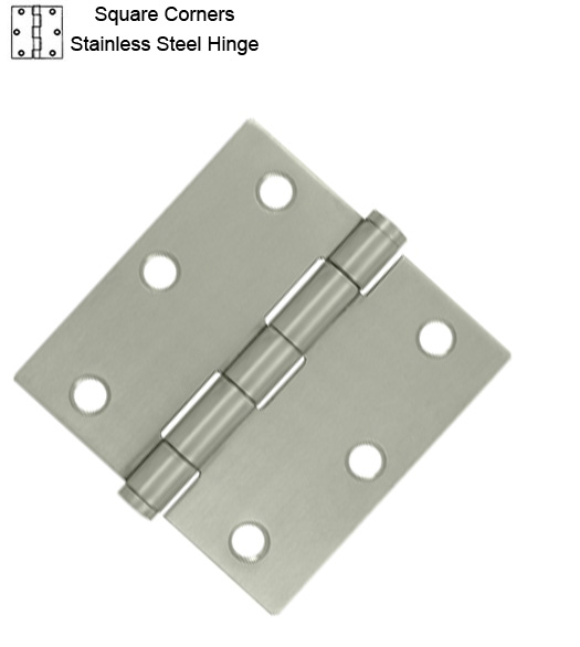 3-1/2 Inch Stainless Steel Door Hinge