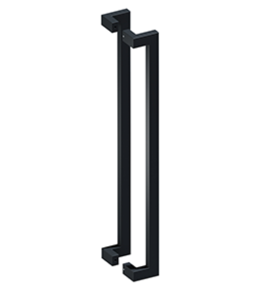 Contemporary Back-to-Back 36 Door Pull Set