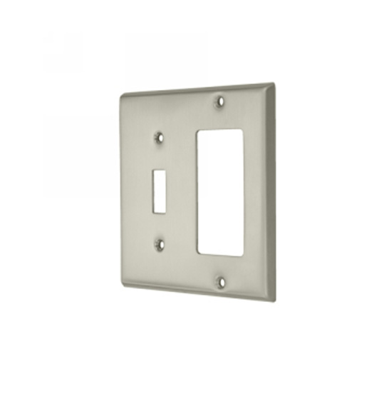 Single Light Switch and Single Rocker Plate