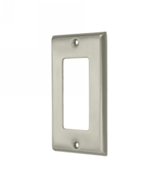 Single Rocker Solid Brass Plate