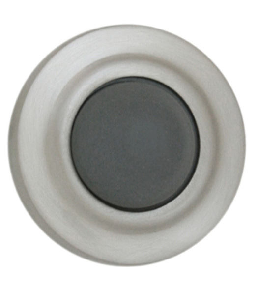 2-3/8 Inch Solid Brass Convex Wall Door Stop