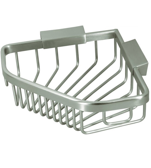 Solid Brass Pentagon Wire Corner Basket