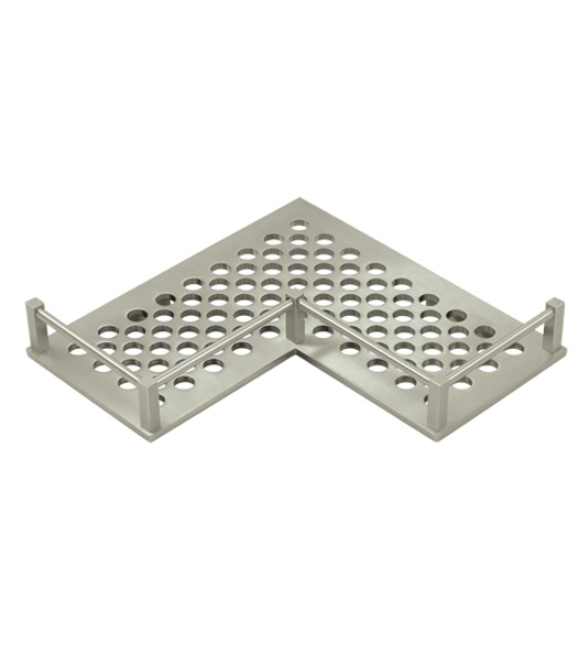 Contemporary HD Solid Brass Shelf