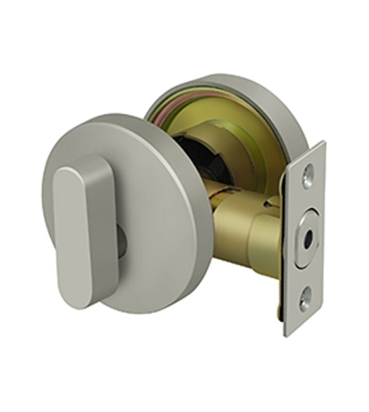 Modern Round Deadbolt