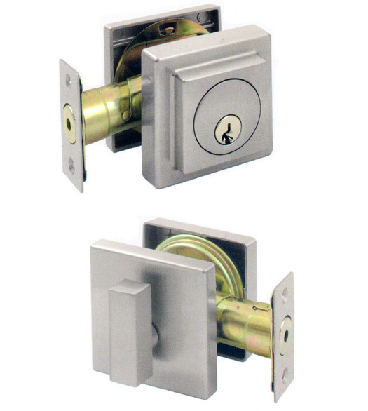 Modern Square Deadbolt
