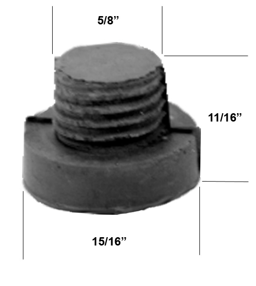 Door Kickdown Rubber Tips