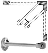 6 Inch Roller Door Bumper, Don-Jo 1487