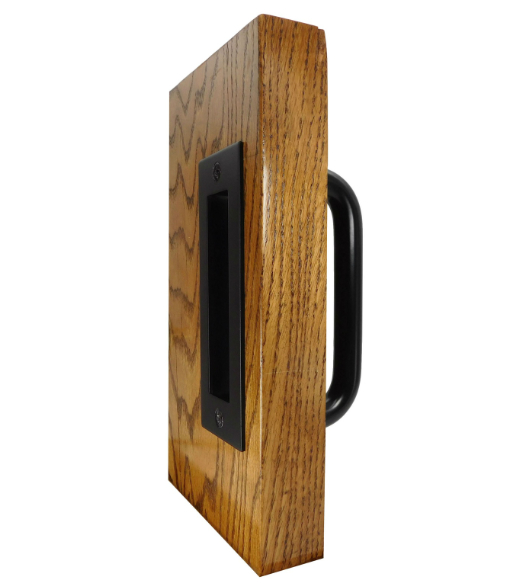 6 Inch Round Sliding Barn Door Pull Set