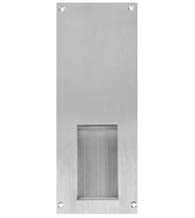 4 x 10 Flush Pull Plate, Don-Jo 1858