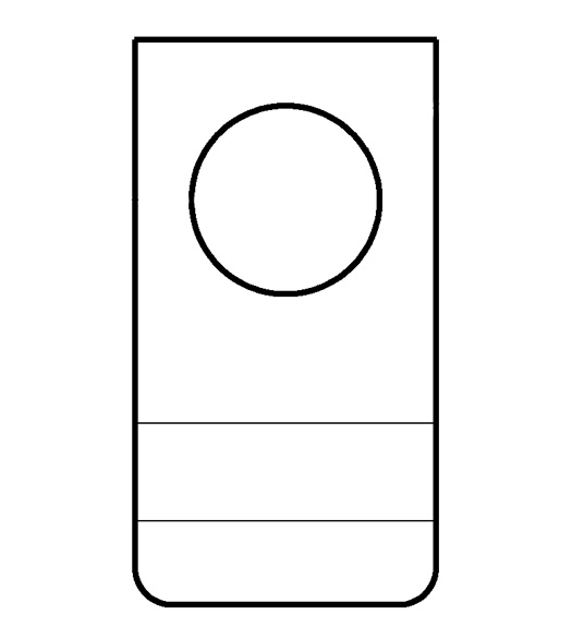 Exit Device Rim Cylinder Pull Trim