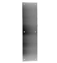 Commercial Bathroom Door Push Plate, Don-Jo 70-630