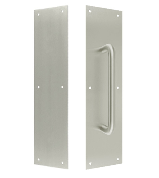 Aluminum Push and Pull Plate Set
