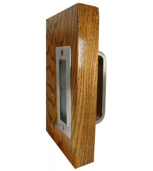 Flat Pull Sliding Barn Door Pull Set