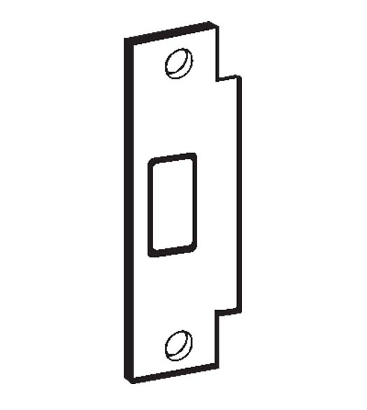 ANSI Deadbolt Strike Plate
