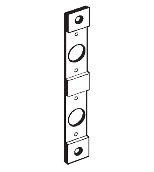 Mortise Lock Conversion Plate