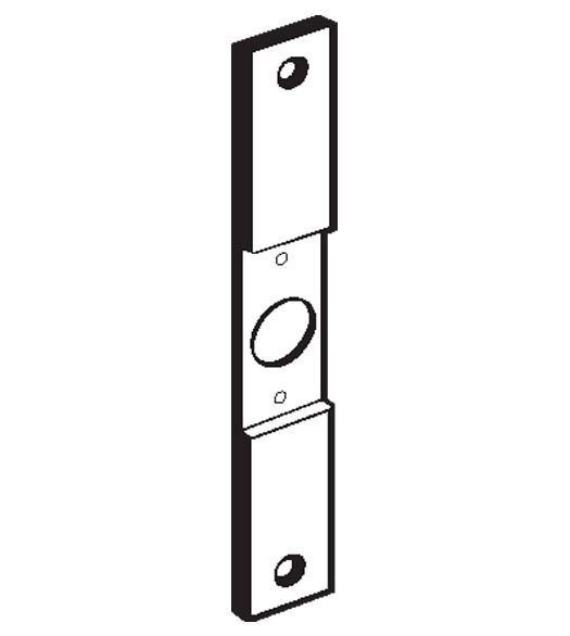 Conversion Plate for Mortise Locks