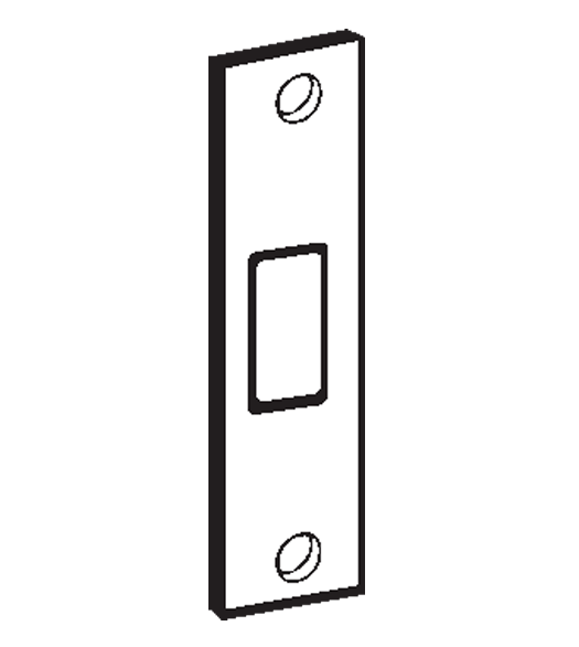 Large Deadbolt Strike Plate