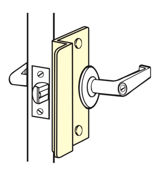 Stainless Steel Door Latch Guard Plates
