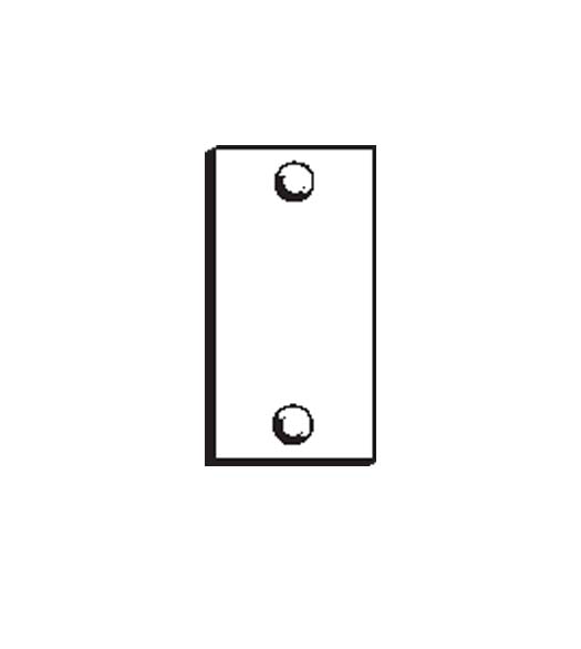 Latch Hole Filler Plate