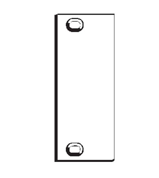 Standard 4.5 Inch Hinge Frame Filler Plate