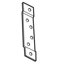 4-1/2 Inch Hinge Reinforcement Plate, Don-Jo HR-120