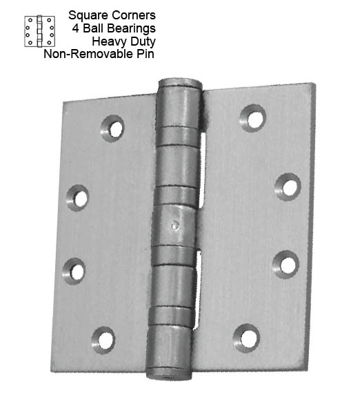 4-1/2 x 4-1/2 Extra Heavy Duty Hinge