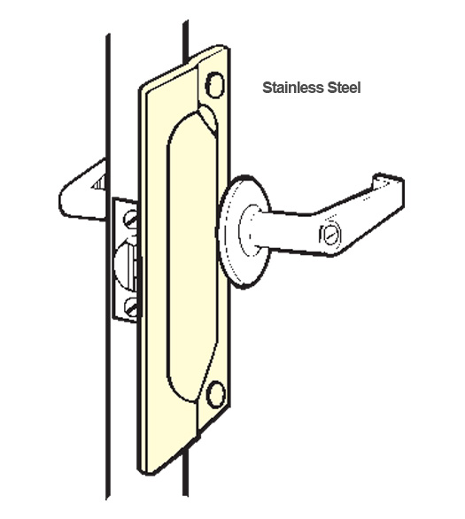 7 Inch Stainless Steel Security Guard Plate
