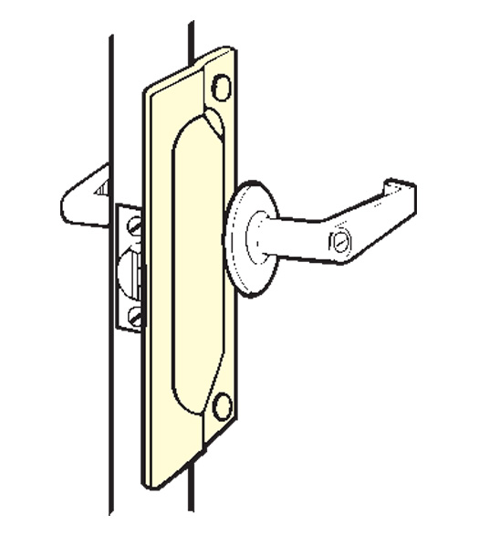 7 Inch Security Door Plate