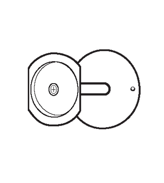 2-1/8 Bore Hole Filler Plate