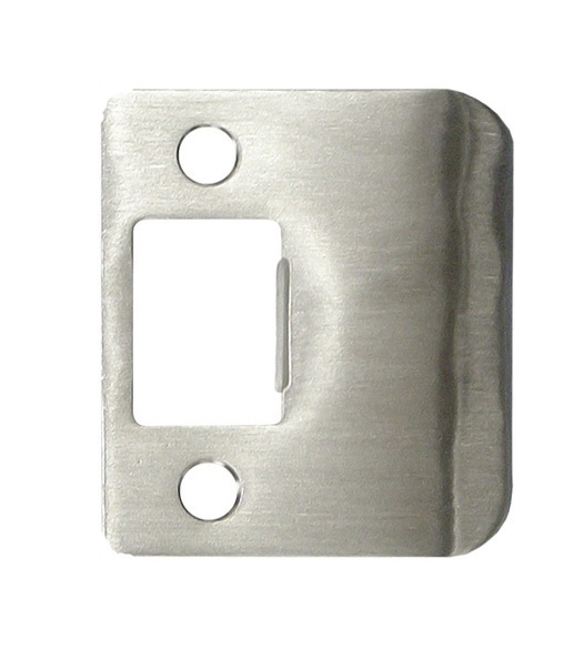 Stainless Steel Radius Corner Strike Plate