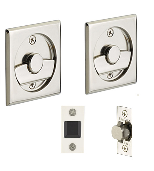 Square Pocket Door Lock