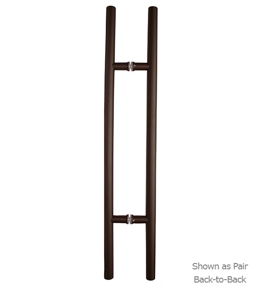 3 Foot H-Pull Door Pull in Oil Rubbed Bronze
