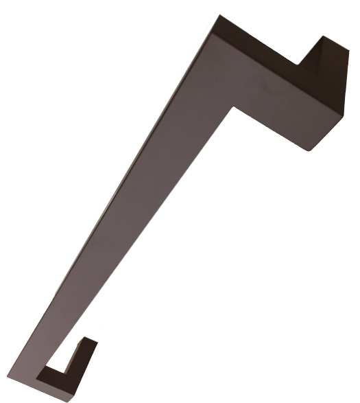 Oil Rubbed Bronze 24 Inch Offset Pull