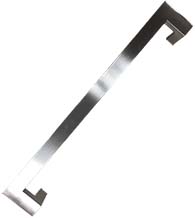24 Inch Satin Stainless Steel Offset Pull, DWD MJRP24-630