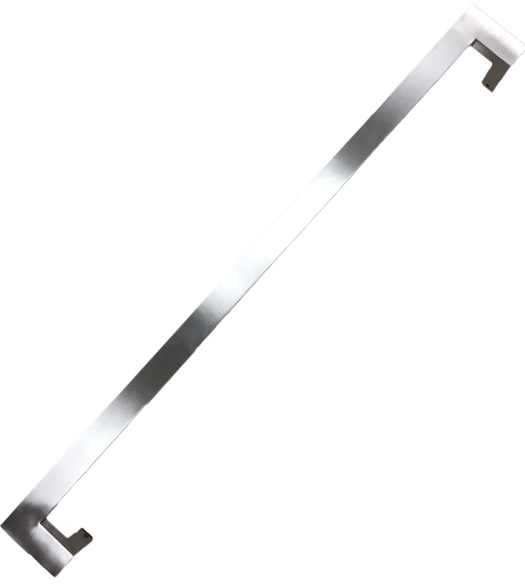 Satin Stainless Steel 36 Inch Offset Pull