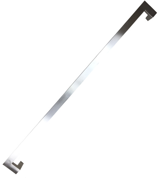 Satin Stainless Steel 60 Inch Offset Pull