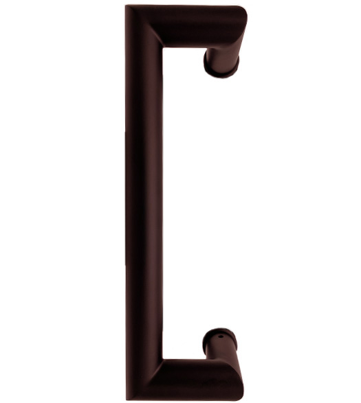Offset Oil Rubbed Bronze 12 Inch Round Pull