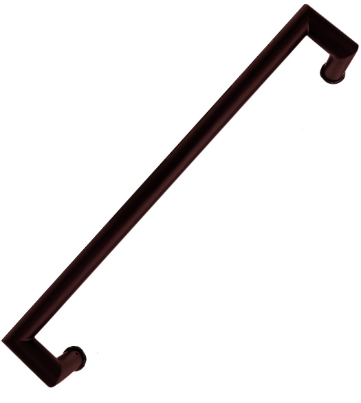 Offset Oil Rubbed Bronze 24 Inch Round Pull