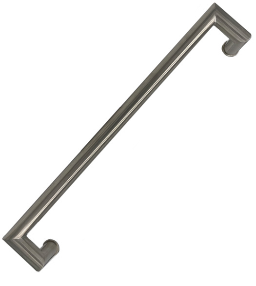 Offset Satin Stainless 24 Inch Round Pull