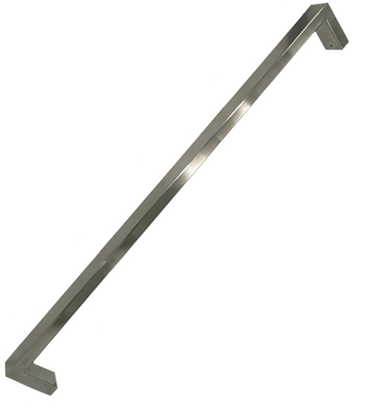 Brushed Stainless 48 Inch Mitered Pull