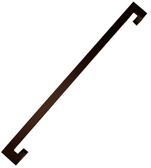 24 Inch Offset Rectangular Door Pull