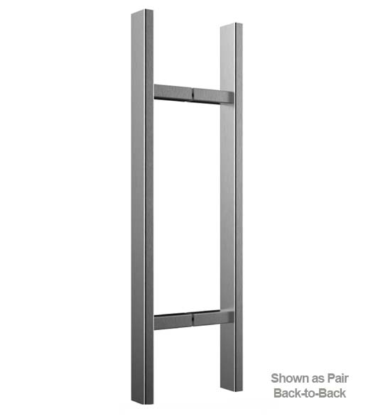 24 Inch Rectangular Door Pulls