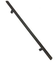 Oil Rubbed Bronze 48 Inch Rectangular Door Handle