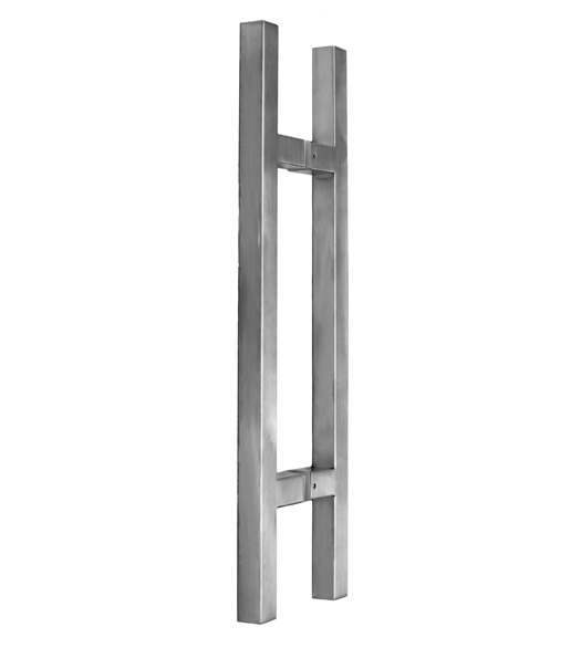 2 Foot Modern Glass Door Handles